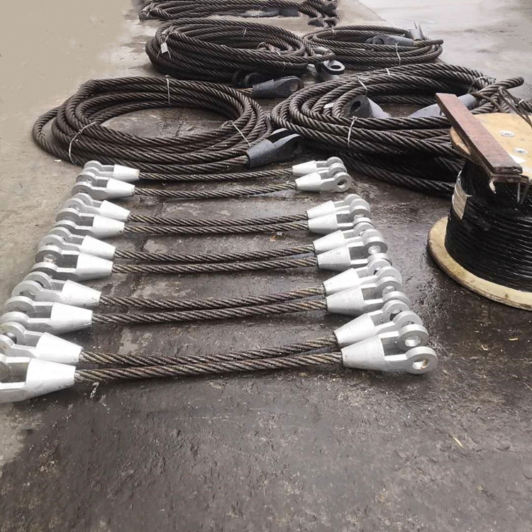 Steel Wire Rope Sling with Closed Spelter Sockets (2)